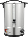 Commercial Coffee Maker - 9.2L 1500W Coffee Percolator With Double-Layer Stainless Steel Wall &amp Filter Precise Temperature Control - 2 Modes For Events &amp Catering