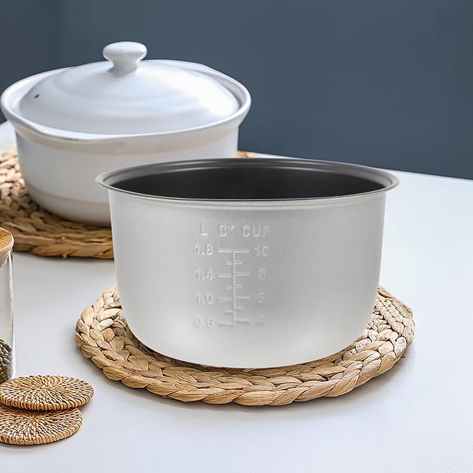 4L Rice Cooker Liner Non Stick Aroma Inner Pot Rice Electric Cooker Accessories for Home Kitchen ShopAluminum Alloy