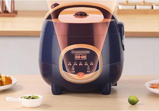 GRFIT Mini Rice Cooker Small 1-2 People Dormitory Home Rice Cooker Multi-function Reservation Rice Cooker (Color : Intelligent Size : 3L) jinyi2016SHOP-1998