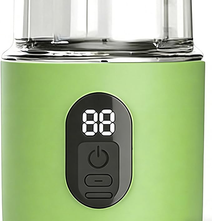 Zopsc 500ml Portable USB Blender Rechargeable Juicer Cup with Stainless Steel Cutter 20800 RPM High Speed Blending Food Grade ABS for Home Travel