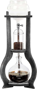Iced Coffee Cold Brew Drip Tower Coffee Maker Wooden 6-8 cup