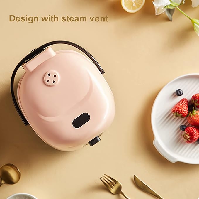Rice Cooker And Steamer Medium Electric Multi Cooker With Removable Non-Stick Rice Pot