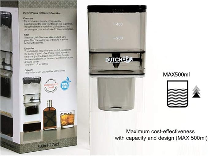 nobrand JENNISCO DUTCH Coffee Maker 500ml Cold Brew Dutch Drip Type Hand Drip Coffee Making