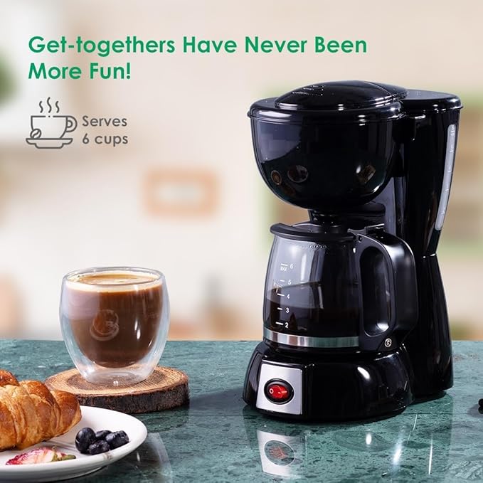 Coffee Maker Borosilicate Glass Carafe Anti-Drip System Fitered Water Drip Coffee Tank