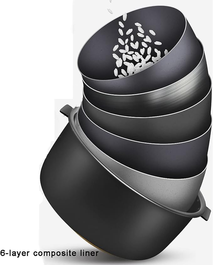 Rice Cooker 16/19L Large Capacity 6-Layer Aluminum Alloy Non-Stick Inner Tank for Restaurants and Hotels for 20~40 People Rice Cooker19L19L