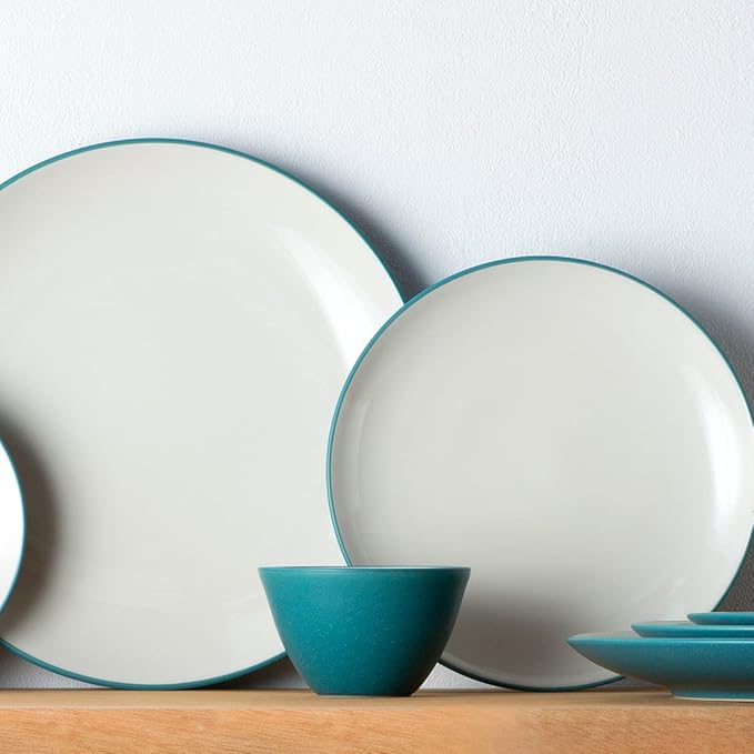 Noritake Colorwave Turquoise 20-Piece Dinnerware Set Service for 4