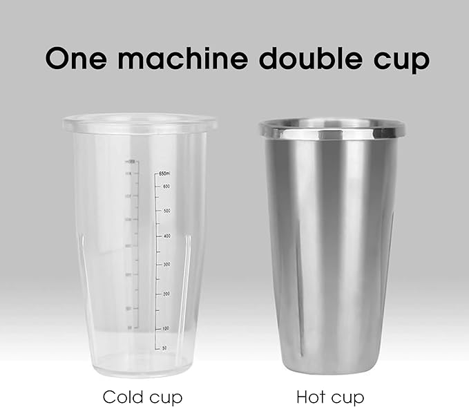 180W Electric Milk Shaker Machine 18000R/Min Ice Cream Smoothies Blender Professional Two-Speed Regulation Ce/Fcc/CCC/Pse