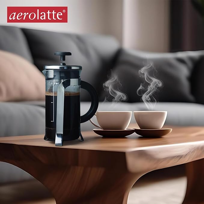 aerolatte French Press Coffee Maker Brews 3 Servings 12 Ounce