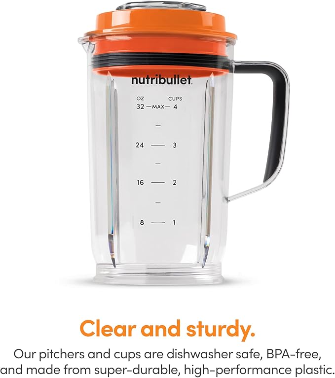 NutriBullet NB50200OR Select 1000 Watt Orange 32 oz
