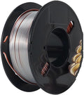 3D Printer Filament Safety Plastic Filament 200g Tri-Color Silk Rainbow PLA Filament 1.75mm Accuracy+/-0.02mm 3DPrinter Filament(Gold Silver Copper)