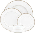Kate Spade New York Sugar Pointe 5-Piece Place Setting 4.40 LB White