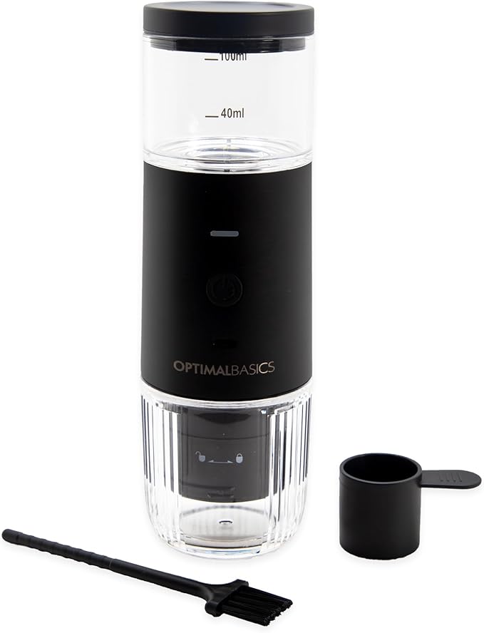 Mini Portable Espresso Coffee Maker USB Rechargeable for Espresso Powder or Capsule