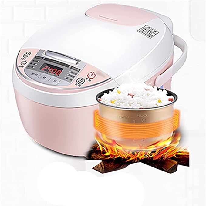 Rice Cooker Household Multifunctional Rice Cooker Non-Stick Inner Pot Reservation and Heat Preservation for 1-4 People (A) (B)
