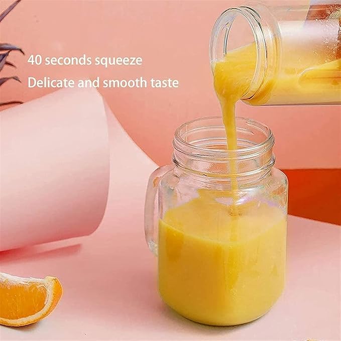 Portable Blender USB Rechargeable Personal Mixer for Smoothie and Shakes Mini Blender with 2 Blades1500mAh Li-ion Battery for Baby FoodTravelGym