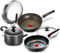 Induction Base 3 Piece Coated Nonstick Cookware Set Pots and Pans Set Kitchen Cook Ware Sets