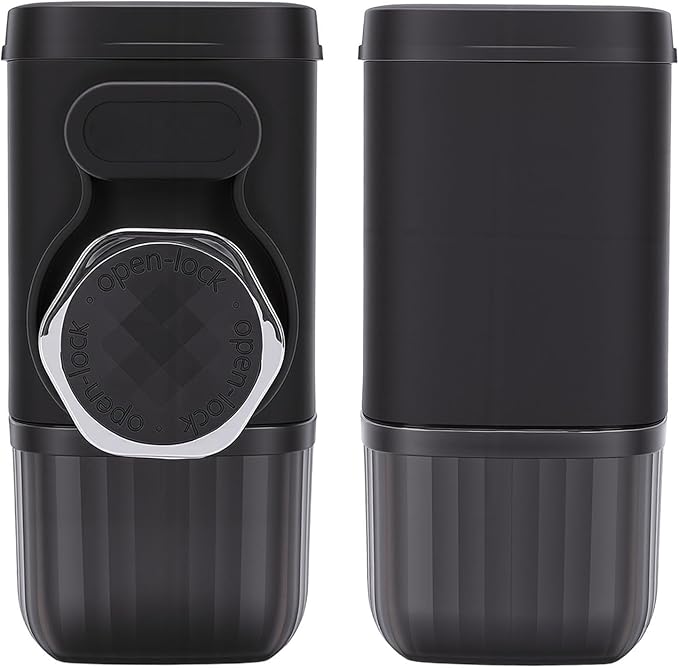 Portable Coffee Maker – Compact Hand Press Espresso Machine for Home Outdoor &amp Travel Manual HighEfficiency