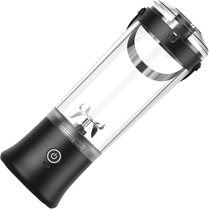 Portable Blenders18oz Rechargeable Small Smoothie Blender With 6 Stainless Steel 250W Powerful Motor&amp4000mAh BatteryFast Cutting For Juices ShakesTravelKitchen500ML