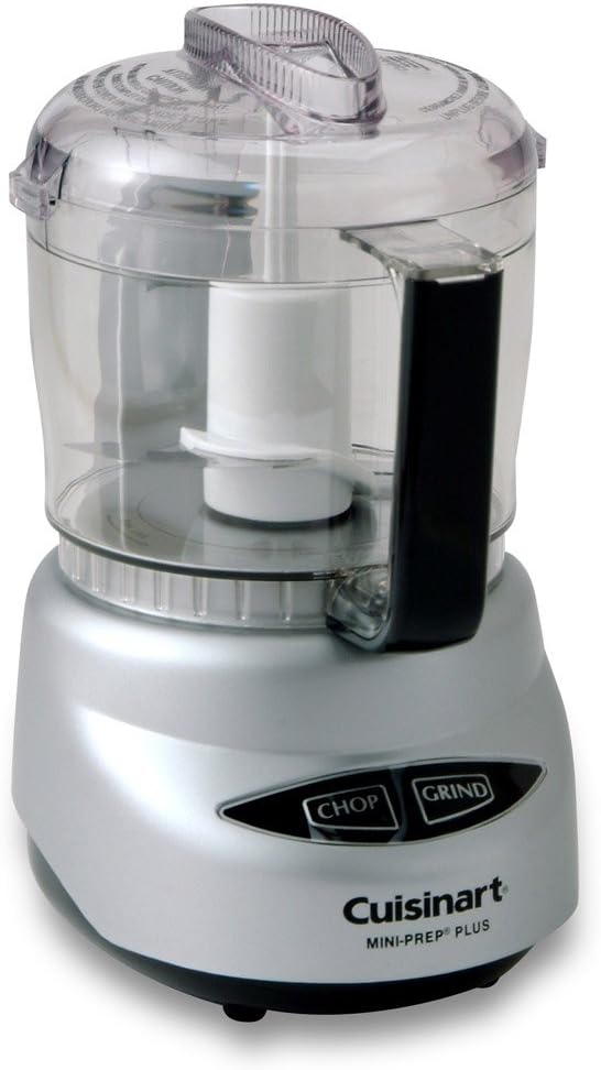 Cuisinart 12 Piece Cookware Set MultiClad Pro Triple Ply Silver MCP-12N &amp Food Processor Mini-Prep 3 Cup 24 oz Brushed Chrome and Nickel DLC-2ABC