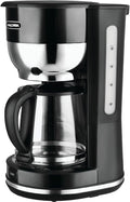 Kalorik Mid-Century 10 Cup Retro Coffee Maker Black
