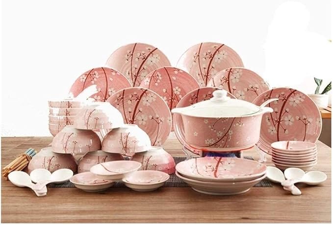 Dinnerware Sets Dish SetFine Porcelain Kitchen PlatesDishesBowlsThe Best Gift for Family and Friends