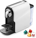 Espresso Pod Machine for Home Capsule Coffee Maker for NS Original Pods 20 Bar High Pressure Pump 22oz Removable Water Tank Adjustable Cup Tray 1350W