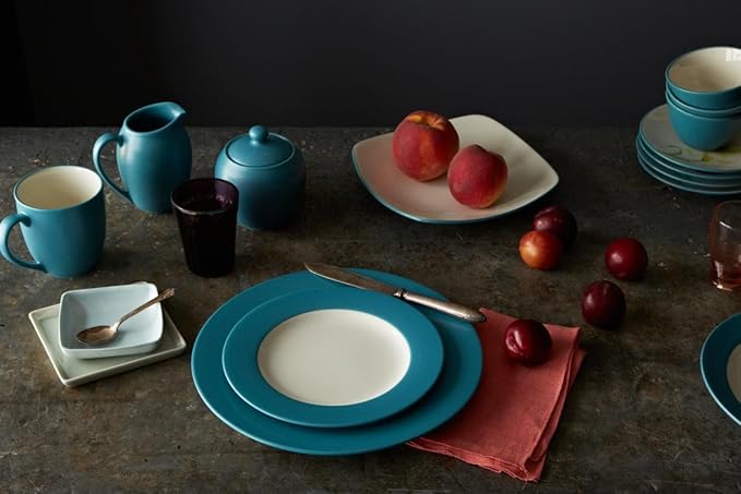 Noritake Colorwave Turquoise 4-Piece Coupe Place Setting Service for 1