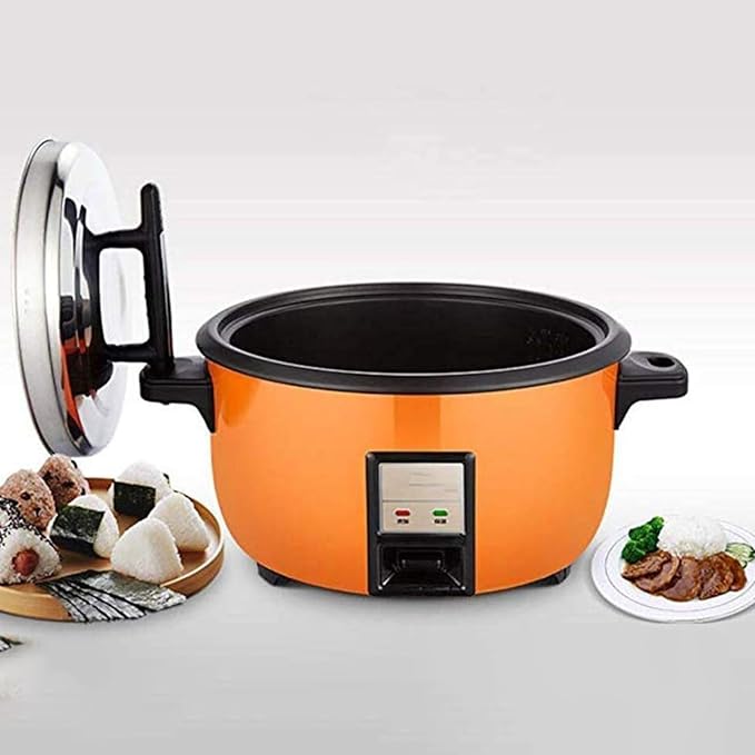 220V Rice Cooker 8-18L Large Capacity 12-15-20-25 People Commercial Canteen Hotel Rice Cooker Multi-Function Smart Electric Rice Cooker Soup Pot Small Rice Cookers18L