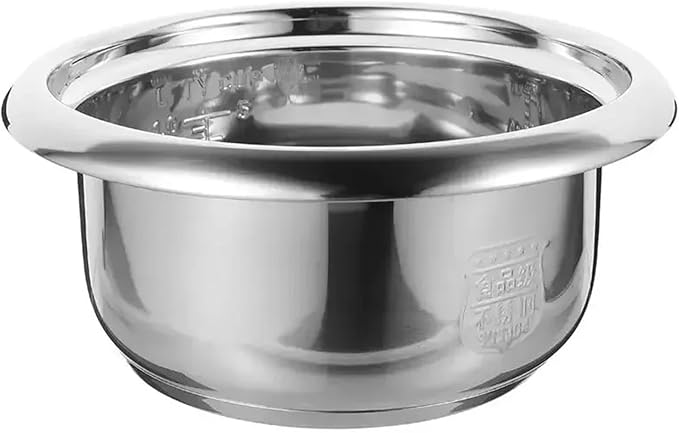 Large Capacity Rice Cooker with Stainless Steel Circular Rice Cooker 3L/2L Inside The Pot(3L 500W)