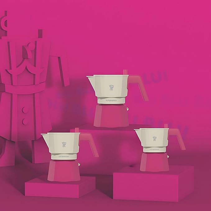 Pezzetti Futurexpress 6T Rising Dawn Coffee Maker White/Pink