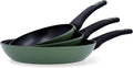 Quid Aspen 3-Piece Forged Aluminium Pan Set 18-22-26 cm