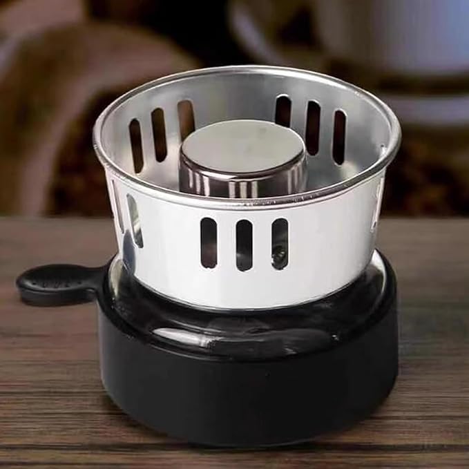 Tabletop Glass Siphon Pot Vacuum Technology Syphon Coffee Maker with Hot Tea Maker Machine Large Capacity &amp Perfect for Serving 3-4 Guests Heat-resistant -30°C To 180°C for Home and Office