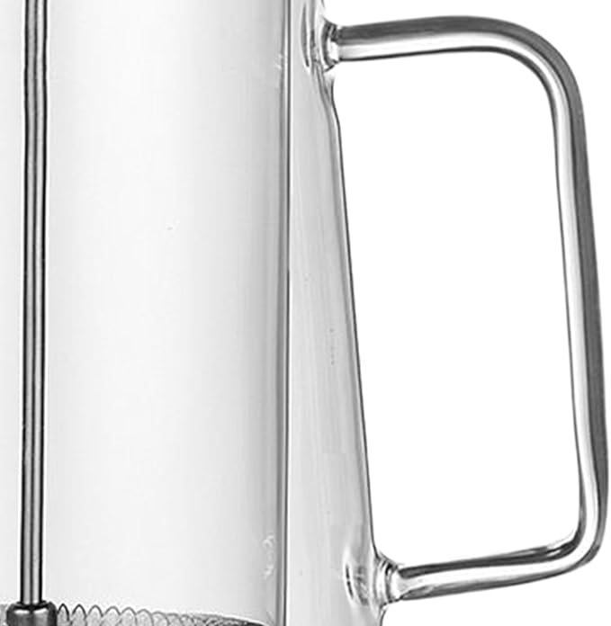 Coffee Press Glass Double-Wall Stainless Steel Insulated Portable Coffee Maker for Camping Travel Tea Café Home &amp Office