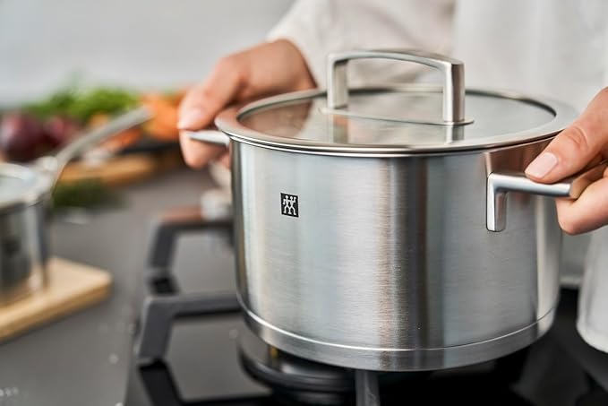Zwilling Cookware Set Vitality 5 Parts Stainless Steel Silver 48 x 38 x 28 cm