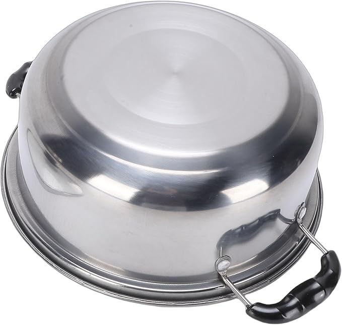 Pssopp 5PCS Stainless Steel Milk Pot Heat Proof Handle Versatile Size Options Kitchen Sauce Cookware Set with Glass Lids for Induction Cooktop
