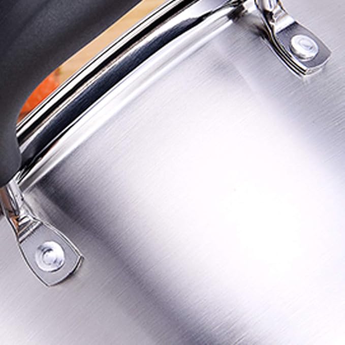 Electric Rice Cooker with Stainless Steel Inner Pot Makes Soups Stews Grains Cereals