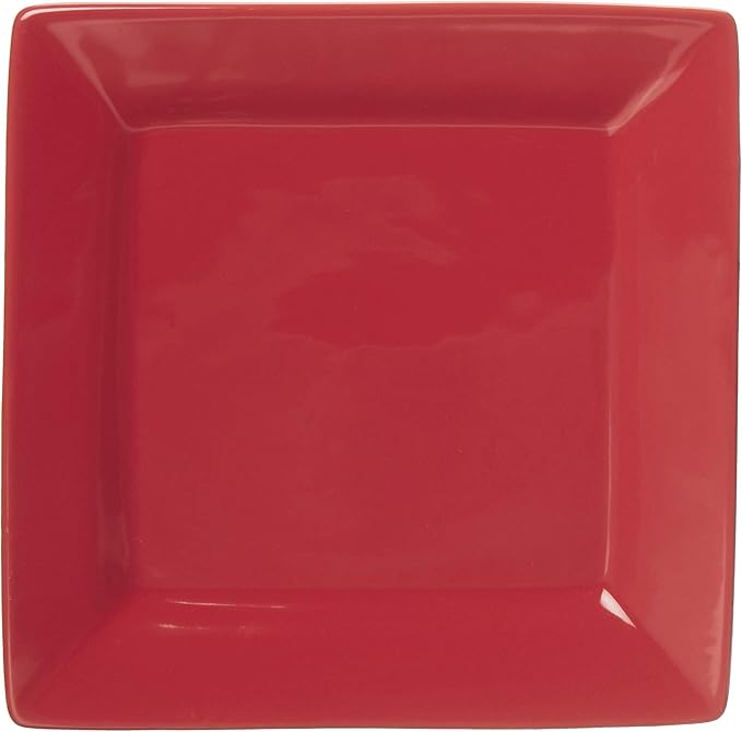 10 Strawberry Street Nova Square 16 pc Dinnerware Set Red