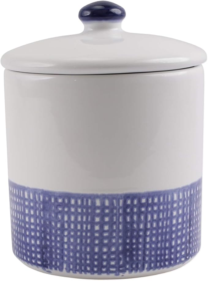VIETRI Santorini Geo Medium Canister