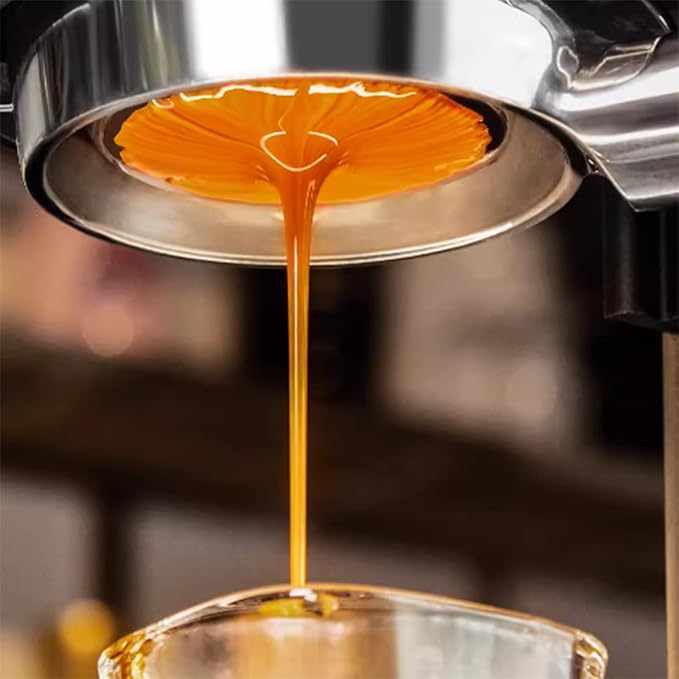 Pneumatic Espresso Coffee Machine Manual Espresso Machines with Pressure Gauge Adjustable Bracket Fast Exhaust