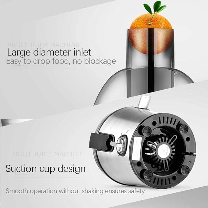 Stainless Steel Juicers 3 Speed Electric Juice Extractor Fruit Drinking Machine For Home Portable Juicer Blender