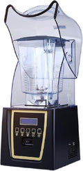 Heavy-Duty Smoothie Blender w/Pure Copper Motor &amp 4-leaf Blades Quick Ice Crushing 68oz Jar 4 Preset Speeds Self-Cleaning220V