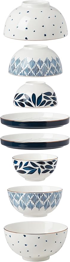 Lenox 893845 Blue Bay 8Pc Luna Nesting Set 9.81 0