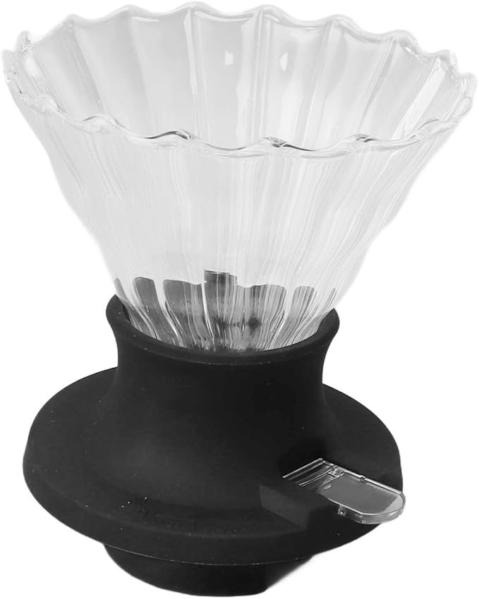 Pour Over Cone Coffee Dripper Prevent Fall Off Pour Over Coffee Dripper High Temperature Resistance Easy Cleansing for Immersion Extraction for Home Use