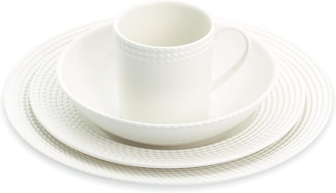 Kate Spade New York Wickford Dinner Plate 1.70 LB White