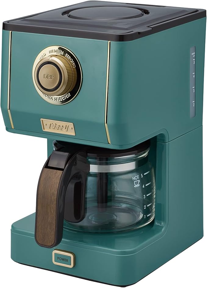LADONNA Toffy Aroma Drip Coffee Maker K-CM5SG【Japan Domestic Genuine Products】【Ships from Japan】