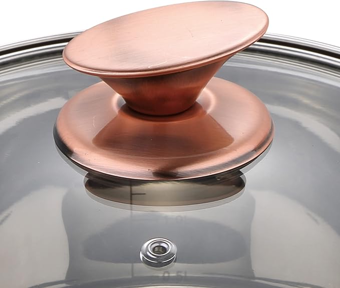 San Ignacio Cookware Stainless Steel 8 Pieces Bateria Copper
