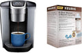 Keurig K-Elite Single-Serve K-Cup Pod Coffee Maker Brushed Silver &amp K-Duo 3 Month Care Brewer Maintenance Kit