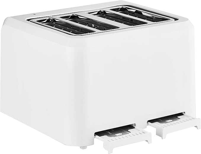 Cuisinart 4-Slice Compact Plastic Toaster White CPT-142P1