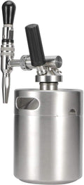 aqxreight Cold Brew Coffee Maker Stainless Steel Keg Nitrogen Coffee Machine Dispenser System at Home (2L)