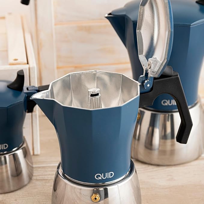 Quid 5427397 Coffee Machine Stainless Steel White