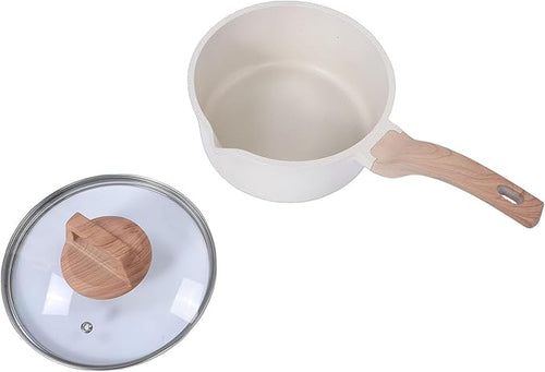 10 Piece Nonstick Cookware Set Lightweight Aluminum Alloy Pots and Pans Set with Granite Coating Induction Cookware Pan Protectors Included Easy to Kitchen Utensils for